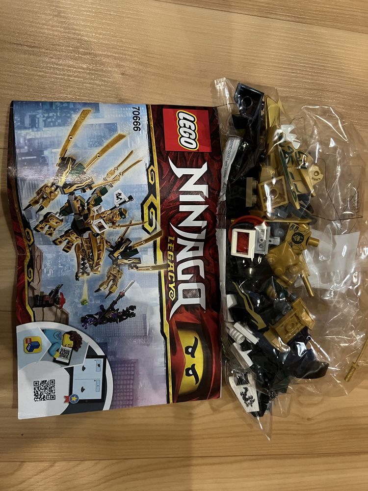 Lego Ninjago Золотий Дракон 70666 лего