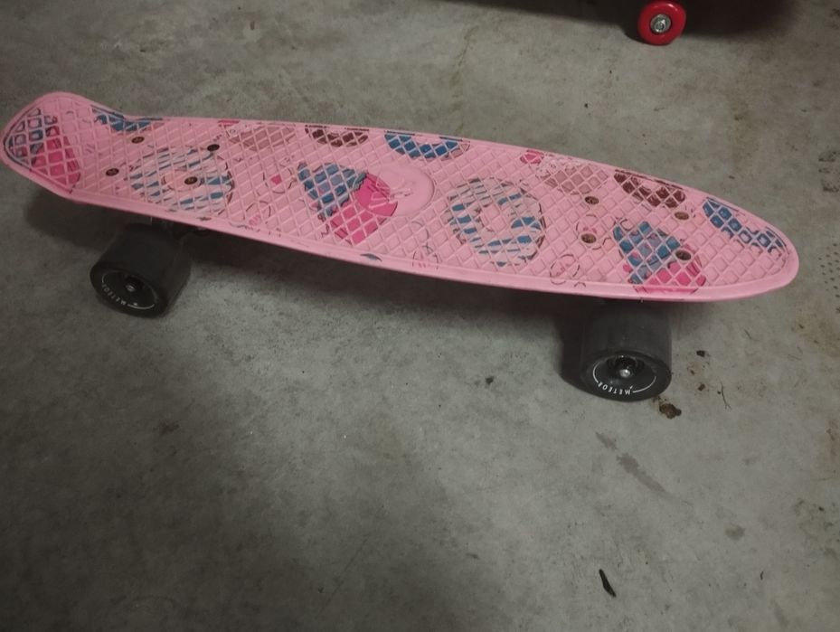 Fiszka deskorolka deska meteor