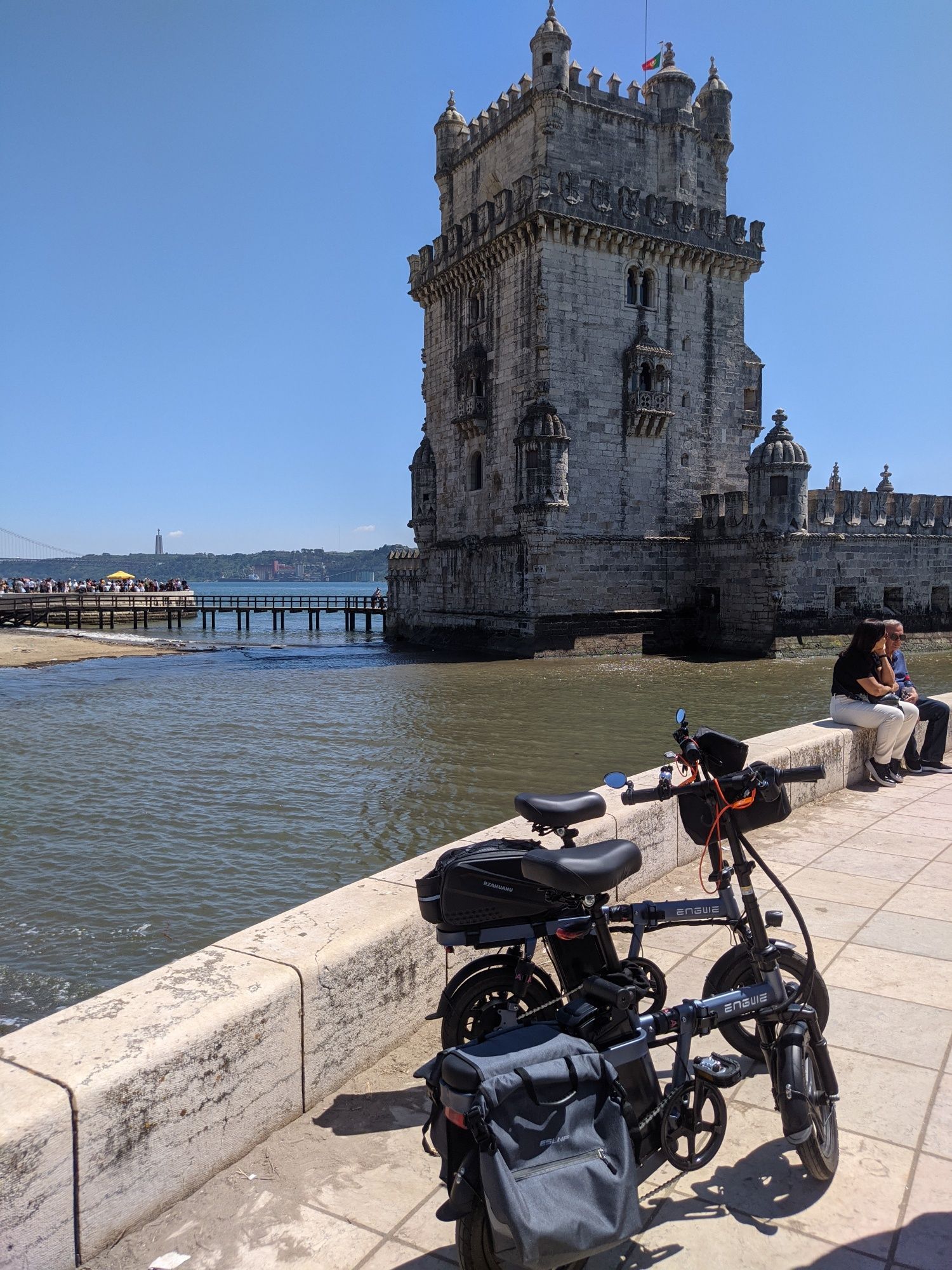 Bicicleta Elétrica Dobrável