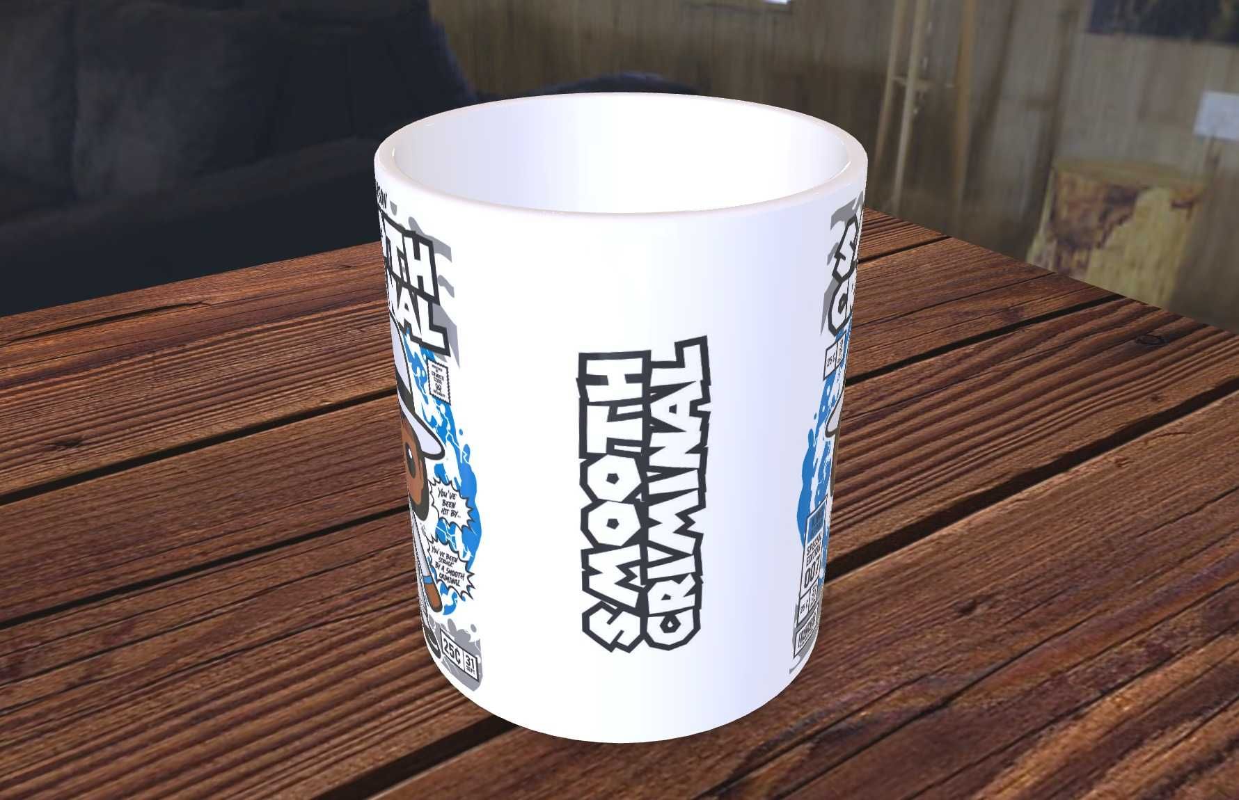 Caneca personalizada Michael-Jackson-Smooth Criminal Mug Novo