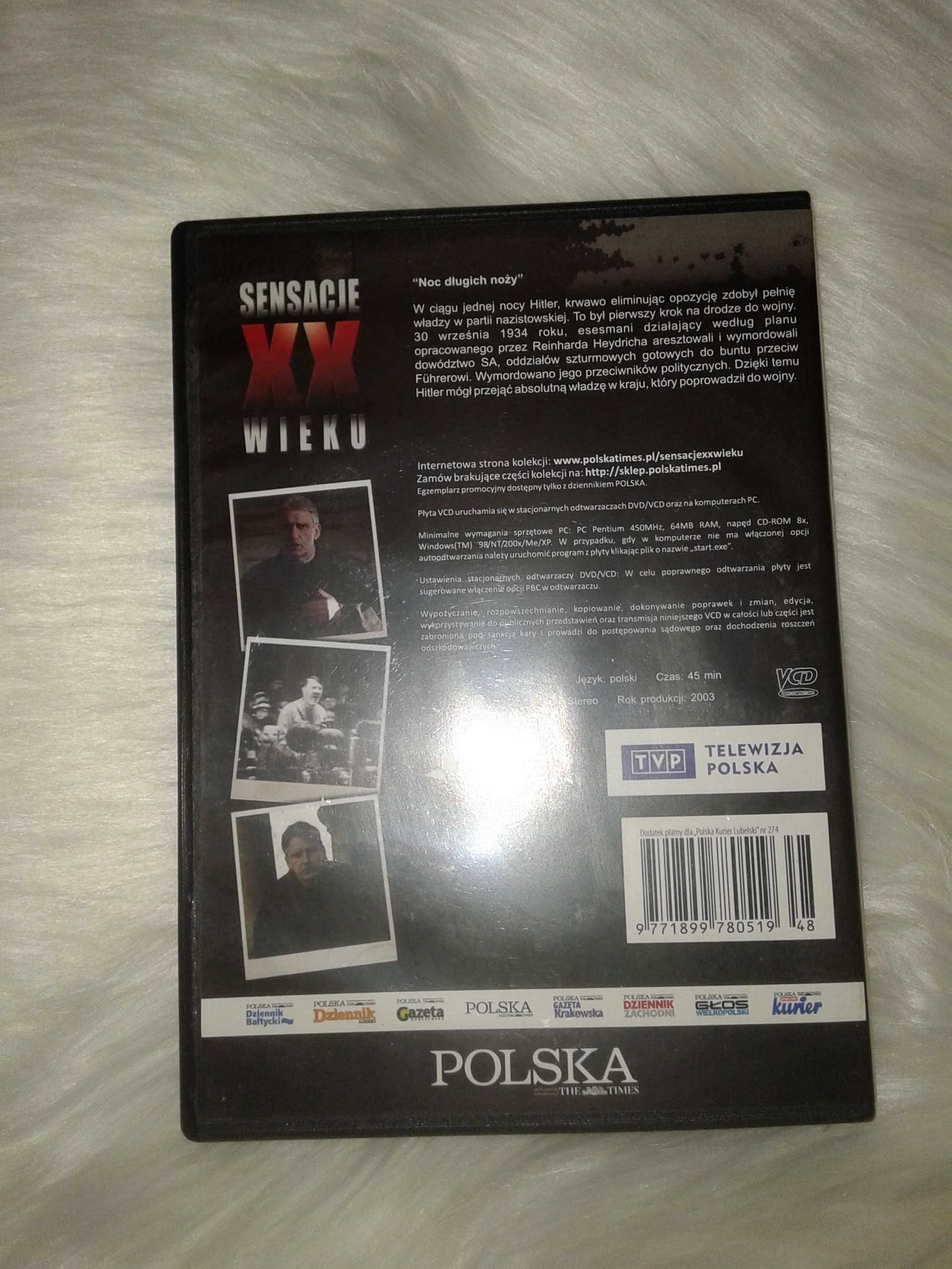 Sensacje XX wieku Noc długich noży - film DVD