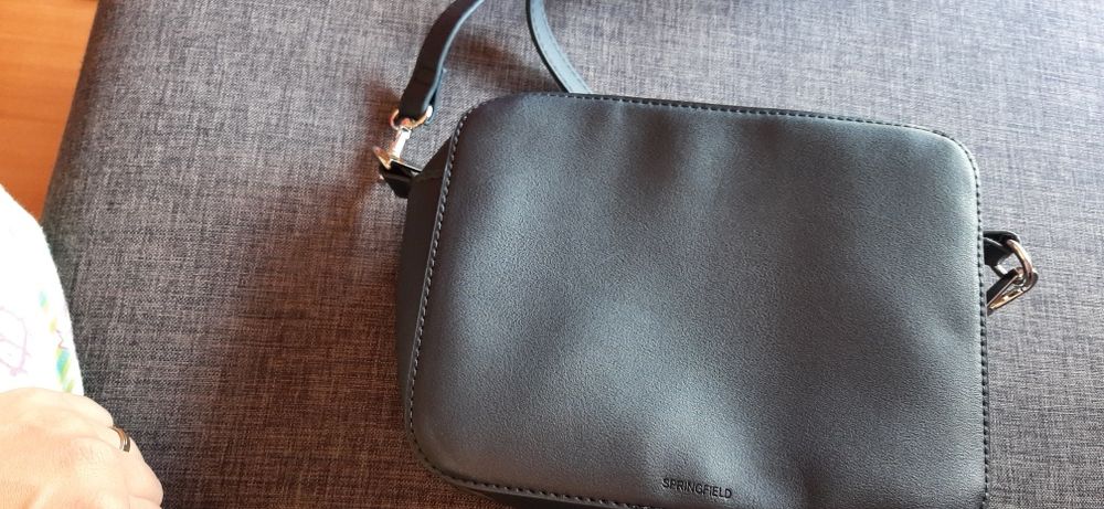Carteira azul springfield