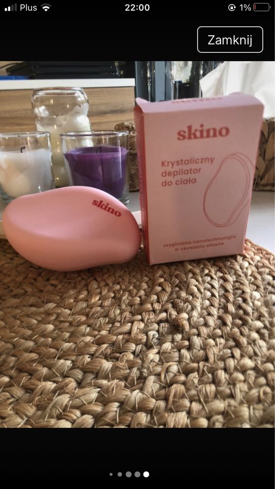 Depilator krystaliczny Skino