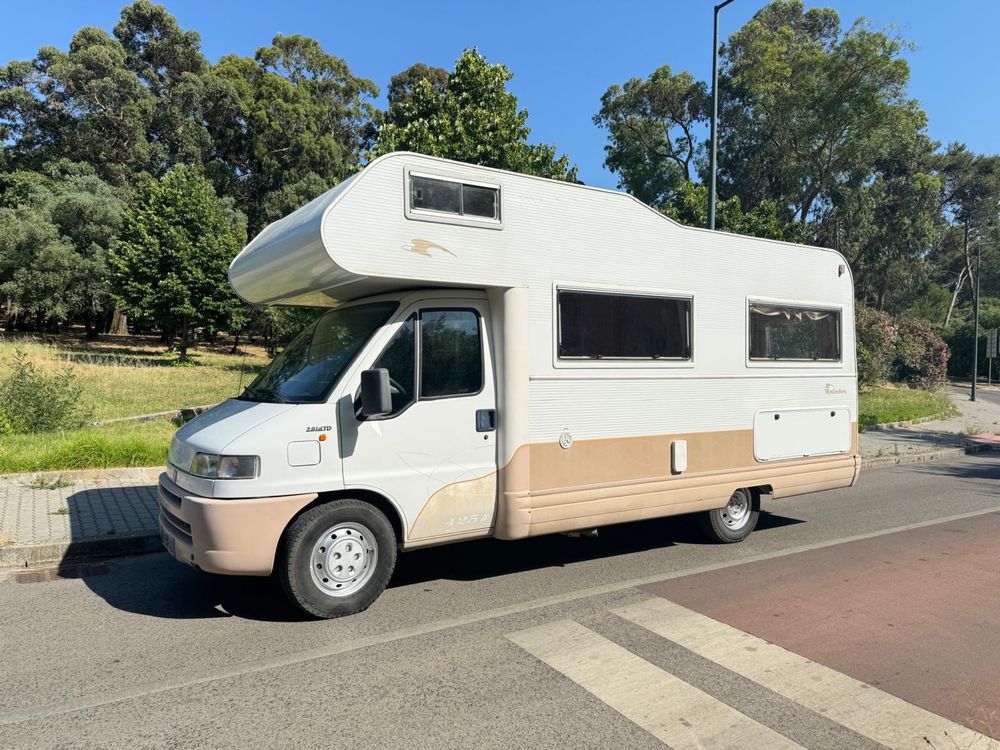 Autocaravana Fiat Moncayo 2.8 IDTd ano 1999 com AC