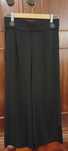 Calças pretas culotte Zara