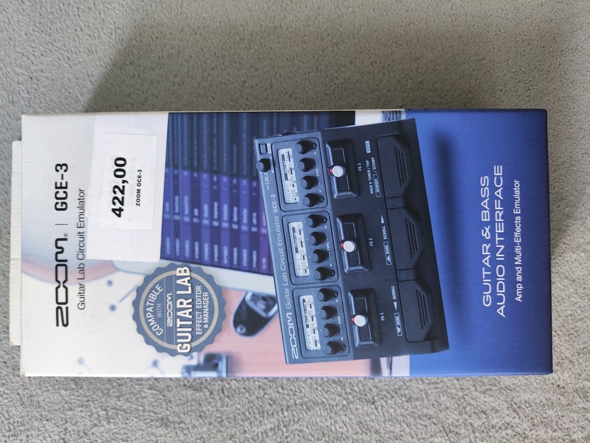 Interfejs Gitarowy ZOOM GCE-3