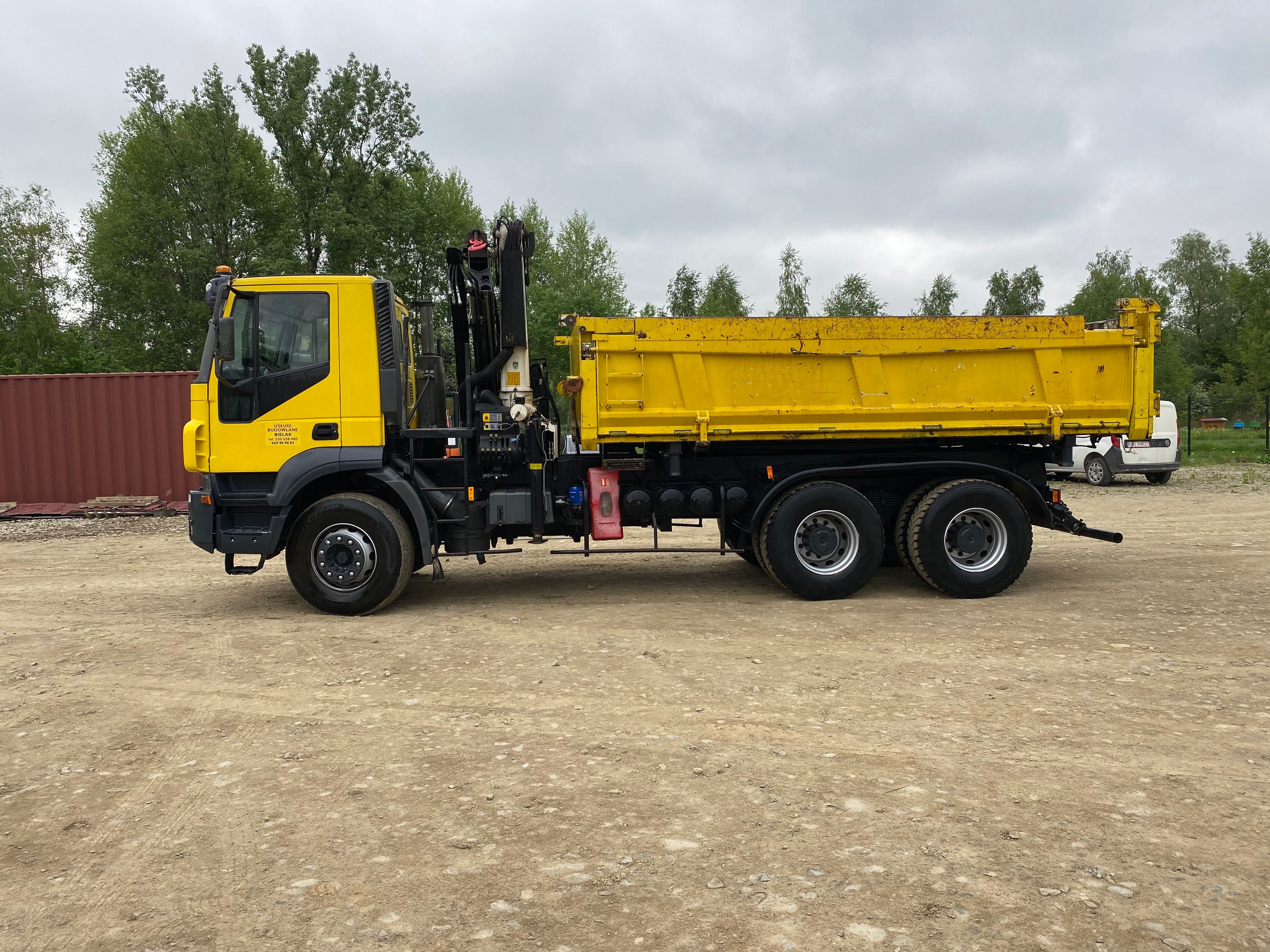 Iveco TRAKKER  * WYWROTKA   * Palfinger Hds PILOT / 6x4 Hydroburta