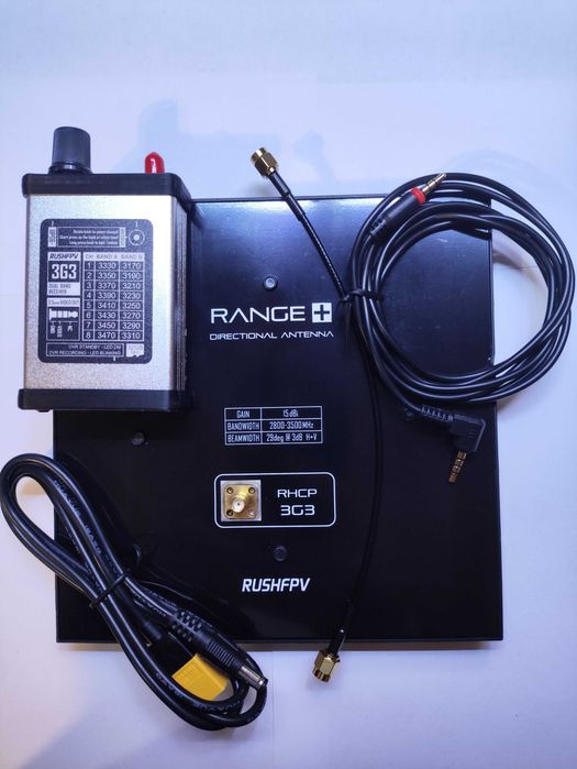 Відеоприймач (VRX) RushFPV 3.3G Video Receiver Ground Kit