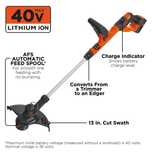 BLACK+DECKER 40V MAX тример комплект з акб і зу LST140C новий США