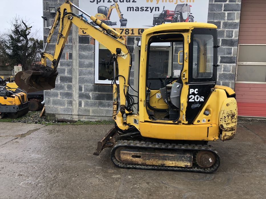 Minikoparka Komatsu 2,5 tony