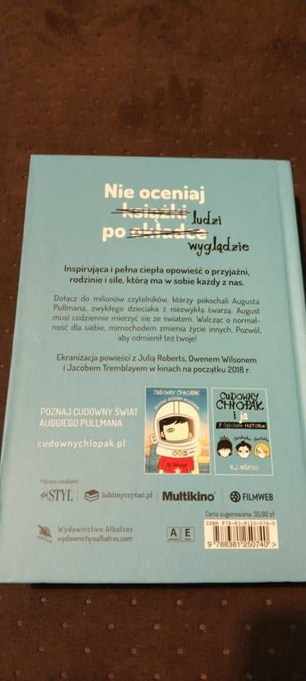 Cudowny chłopak - R. J. Palacio