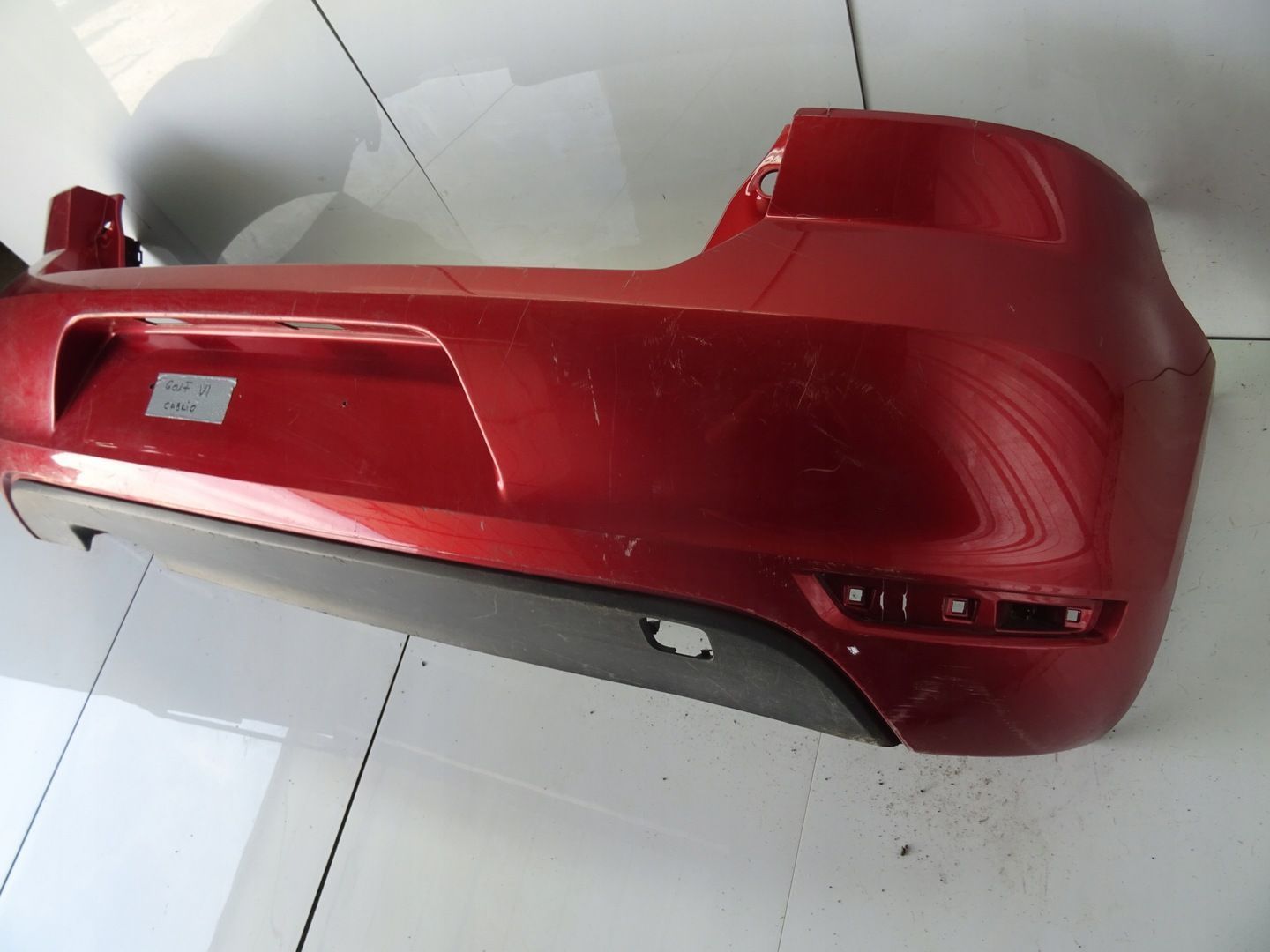 Zderzak tył tylny VW Golf VI 6 5K7 Cabrio ORYGINAŁ
