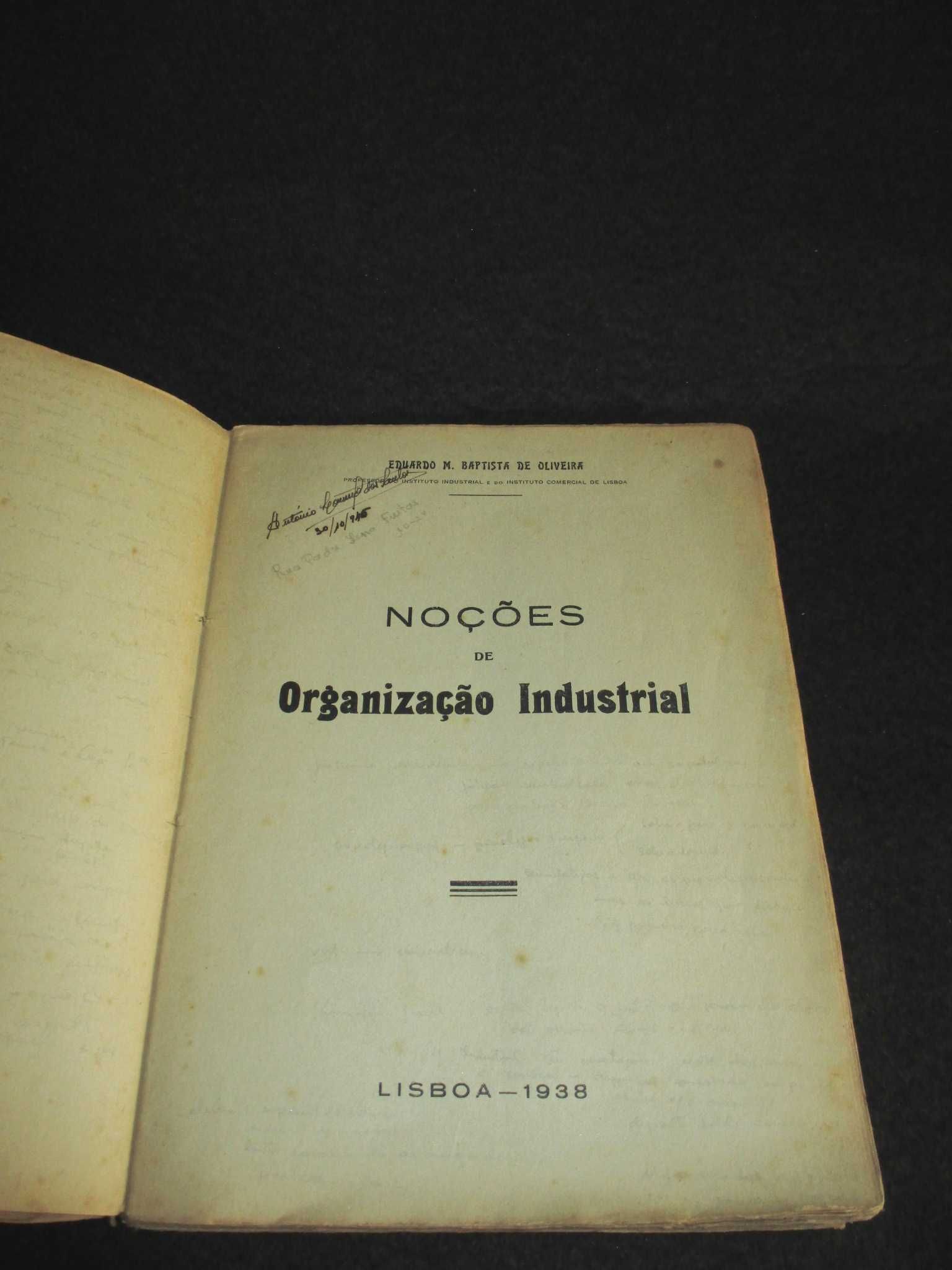Livro Noções de Organização Industrial Eduardo Baptista de Oliveira