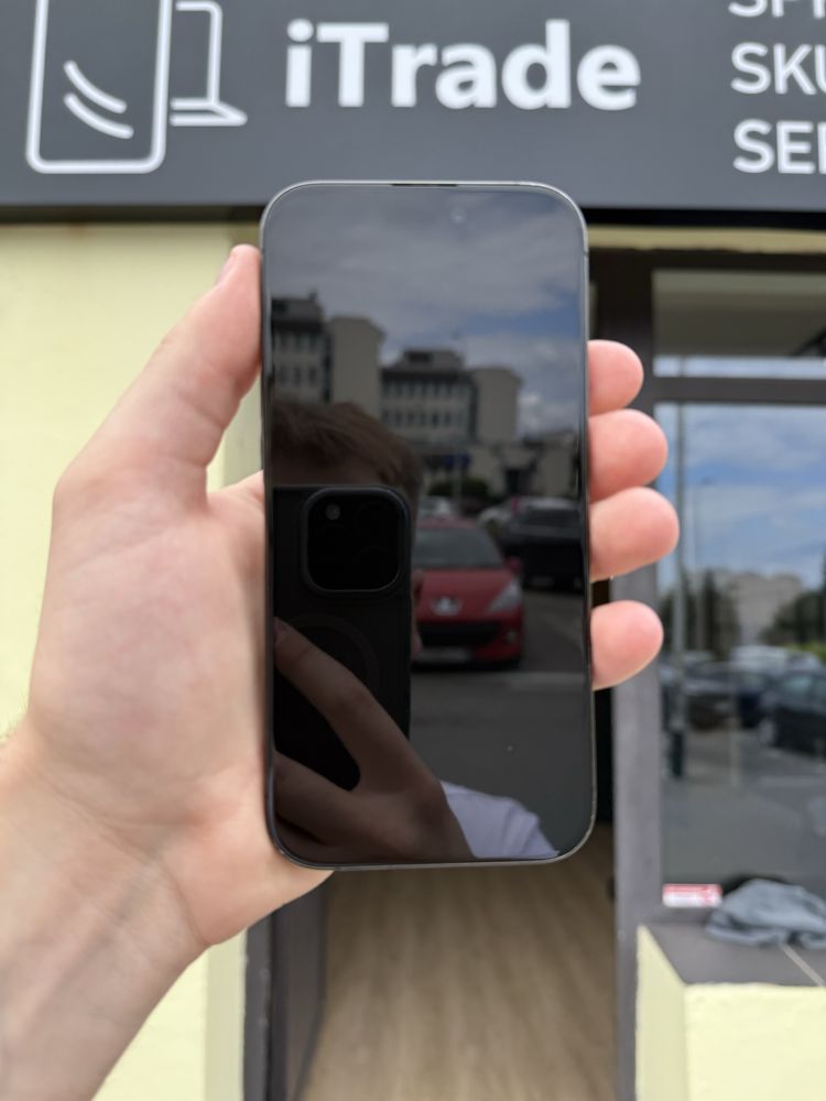 Telefon iPhone 15 PRO 128GB Czarny Apple Gwarancja iTrade