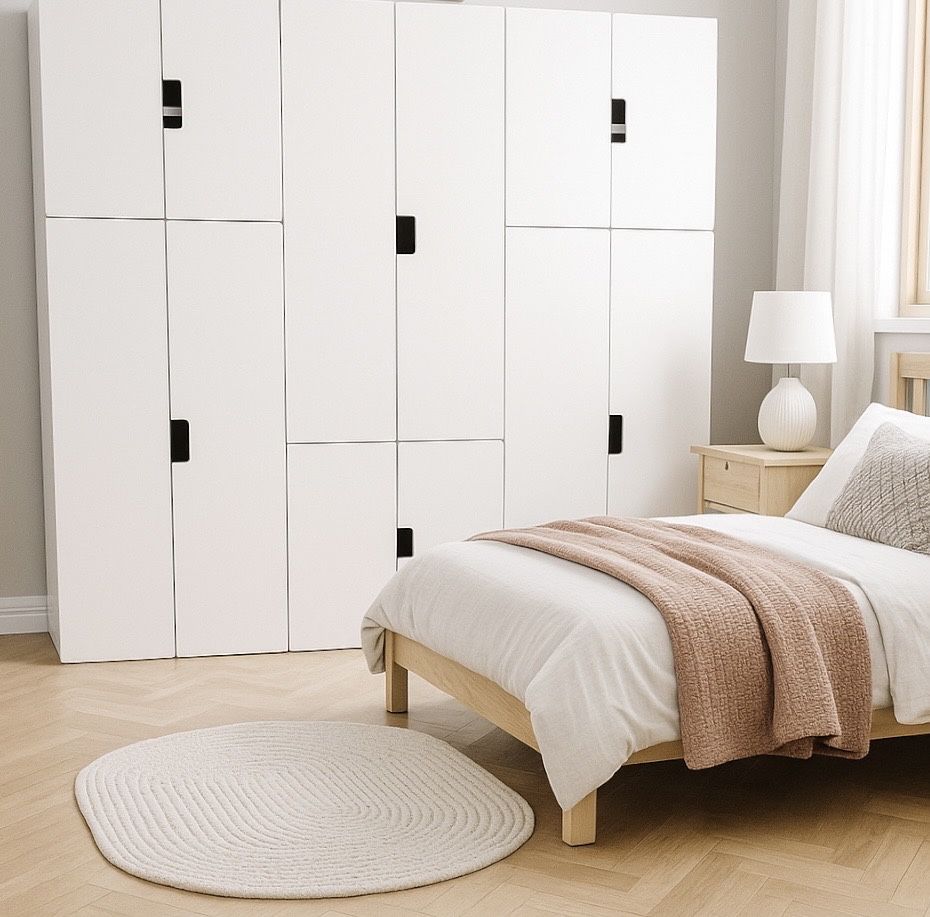 Zestaw mebli, szafy, garderoba Ikea Stuva