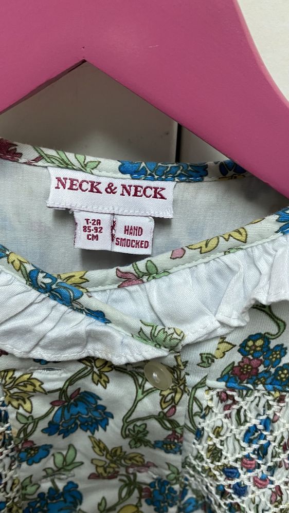 Vestido de Favos Neck & Neck - 2 anos