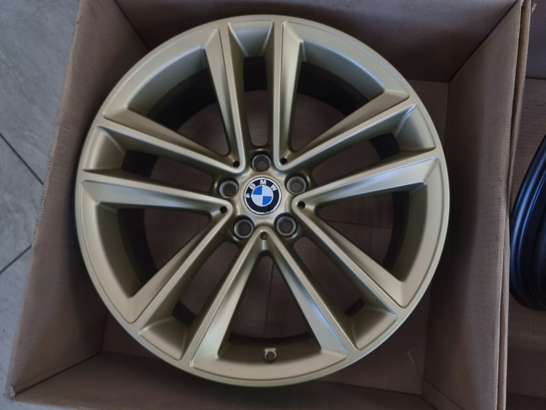 Złote Felgi Alu Aluminiowe Bmw G30 G32 G11 X3 X4/8er G01 G02/19 Cali