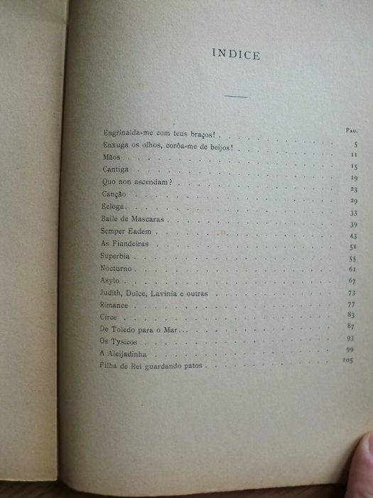 Silva de Eugénio de Castro - 1911