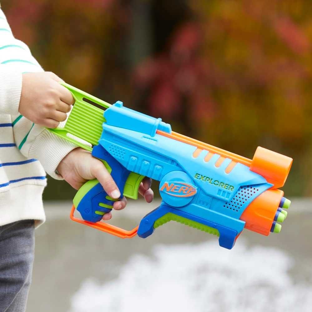 Бластер Nerf Elite Junior Explorer Easy-Play (F6367). Нерф Джуніор