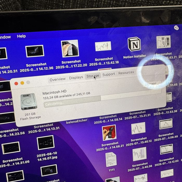 Macbook Air 2020 m1 256gb 8gb 13 inch