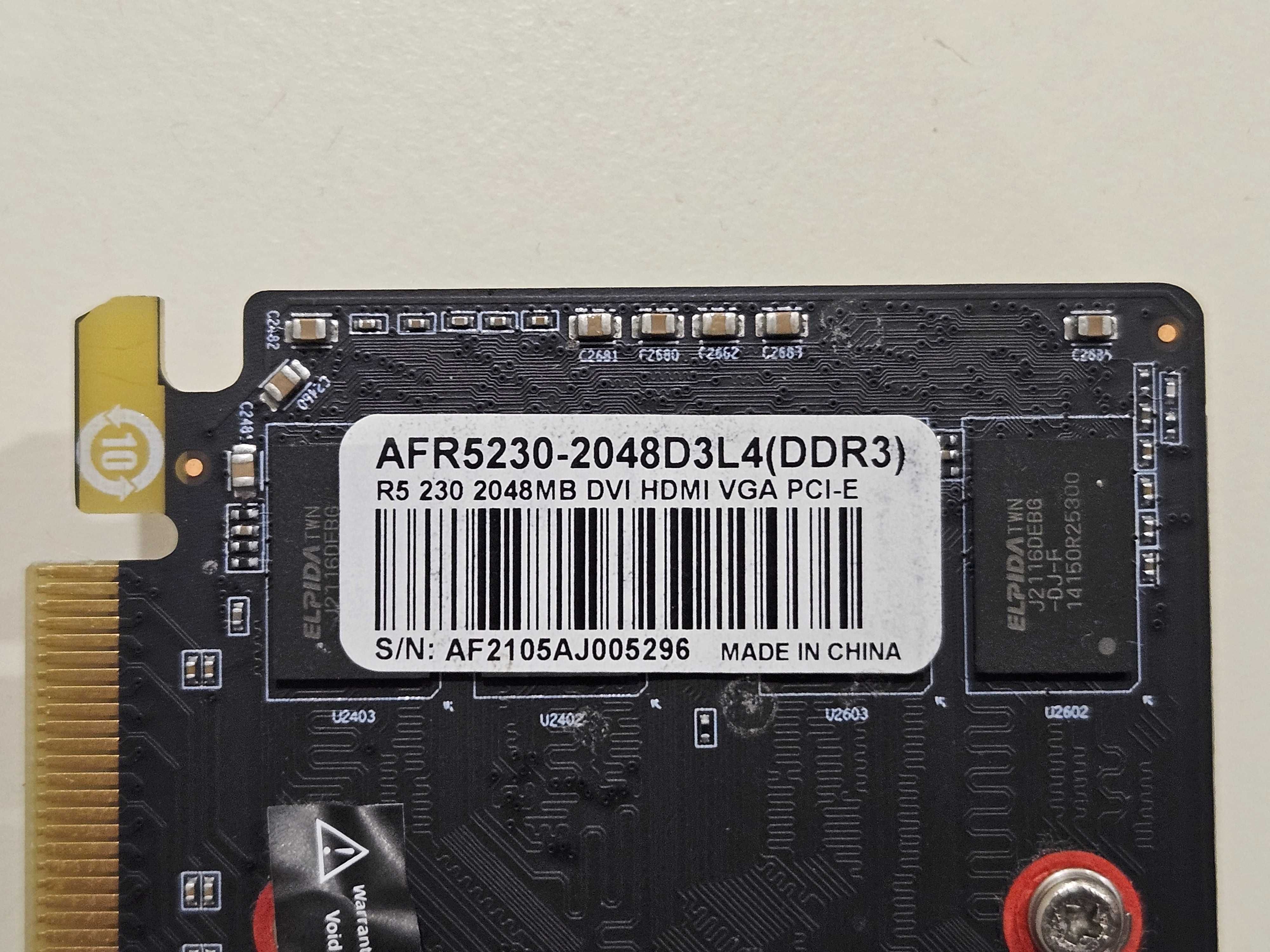 Відеокарта AFOX Radeon R5 230 2 GB AFR5230-2048D3L4 неробоча