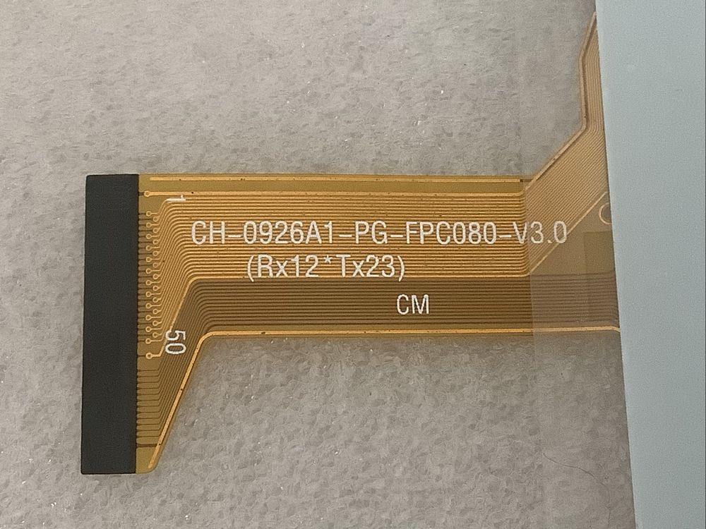 Vidro tatil / touch screen CH-0926A1-PG-FPC080-V3.0