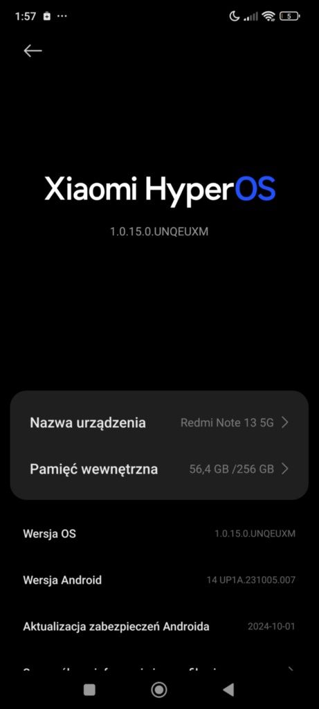 Redmi Note 13 5G Graphite Black
