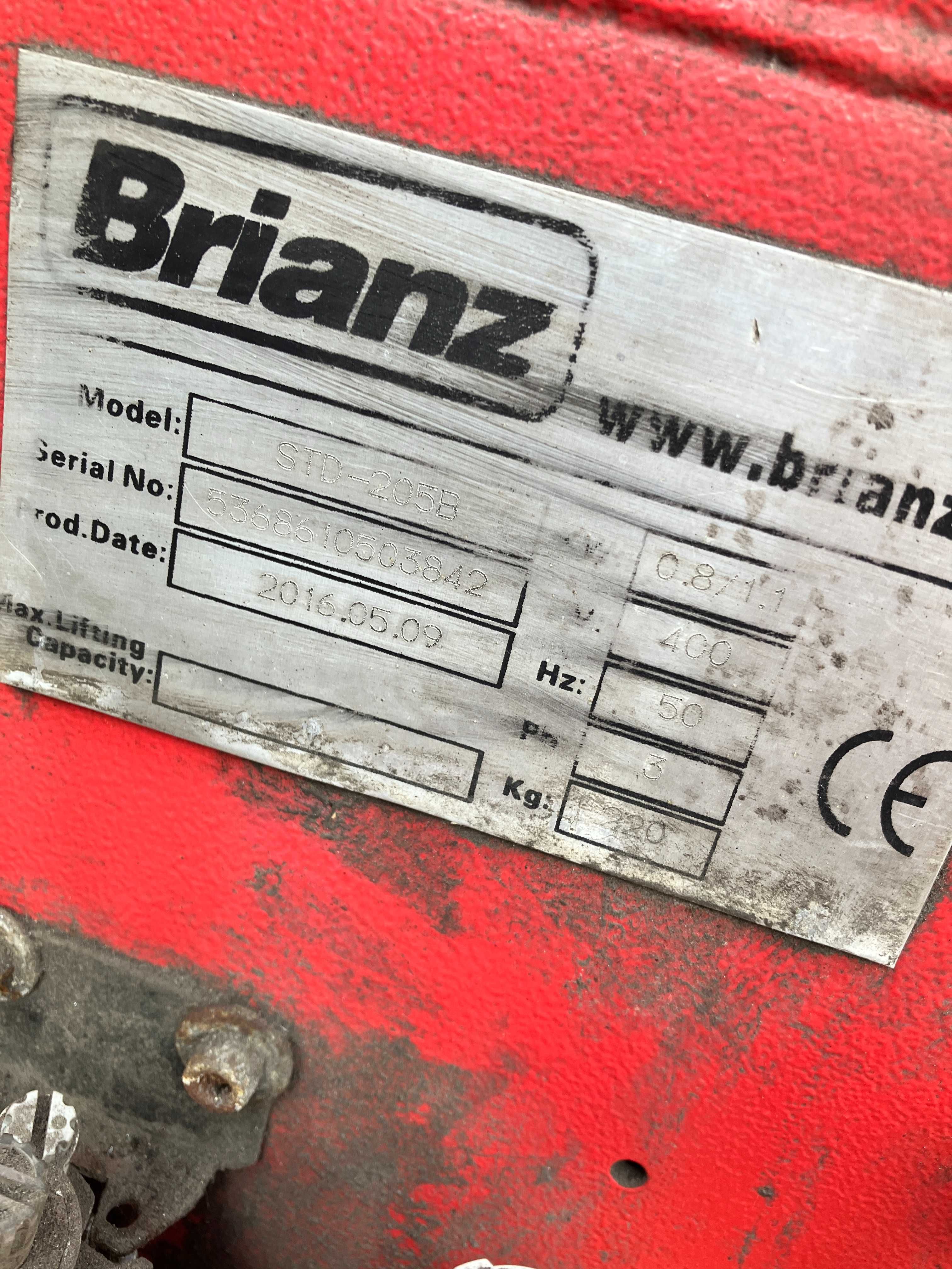 Montażownica Brianz STD205B z ramieniem pomocniczym 2016R