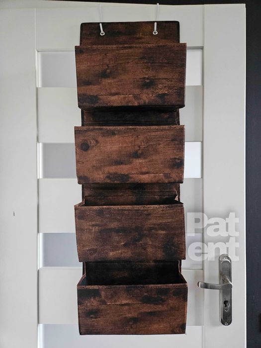 Wiszący organizer pudełka do powieszenia z 4 kieszeniami na drzwi