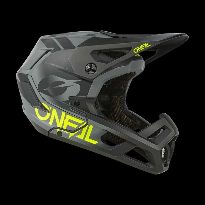 Kask enduro FR DH MTB O'Neal SL1 Strike czarny/szary L 59-60cm