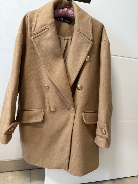Пальто Zara, S оверсайз
