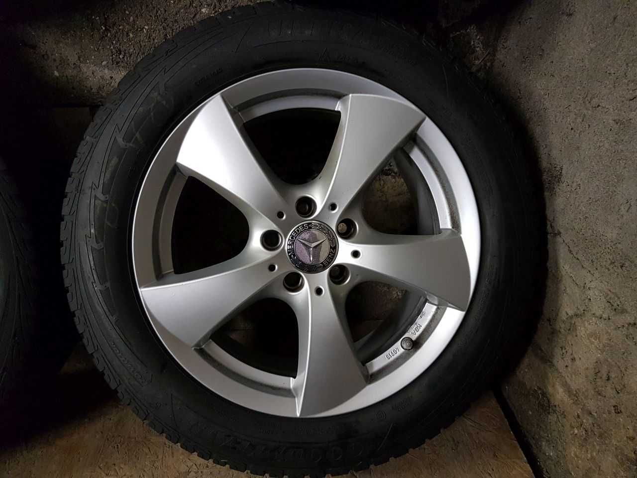 Felgi alu Mercedes VW Audi R17 5x112 7,5JX17H2 ET 45 centr 66,6mm