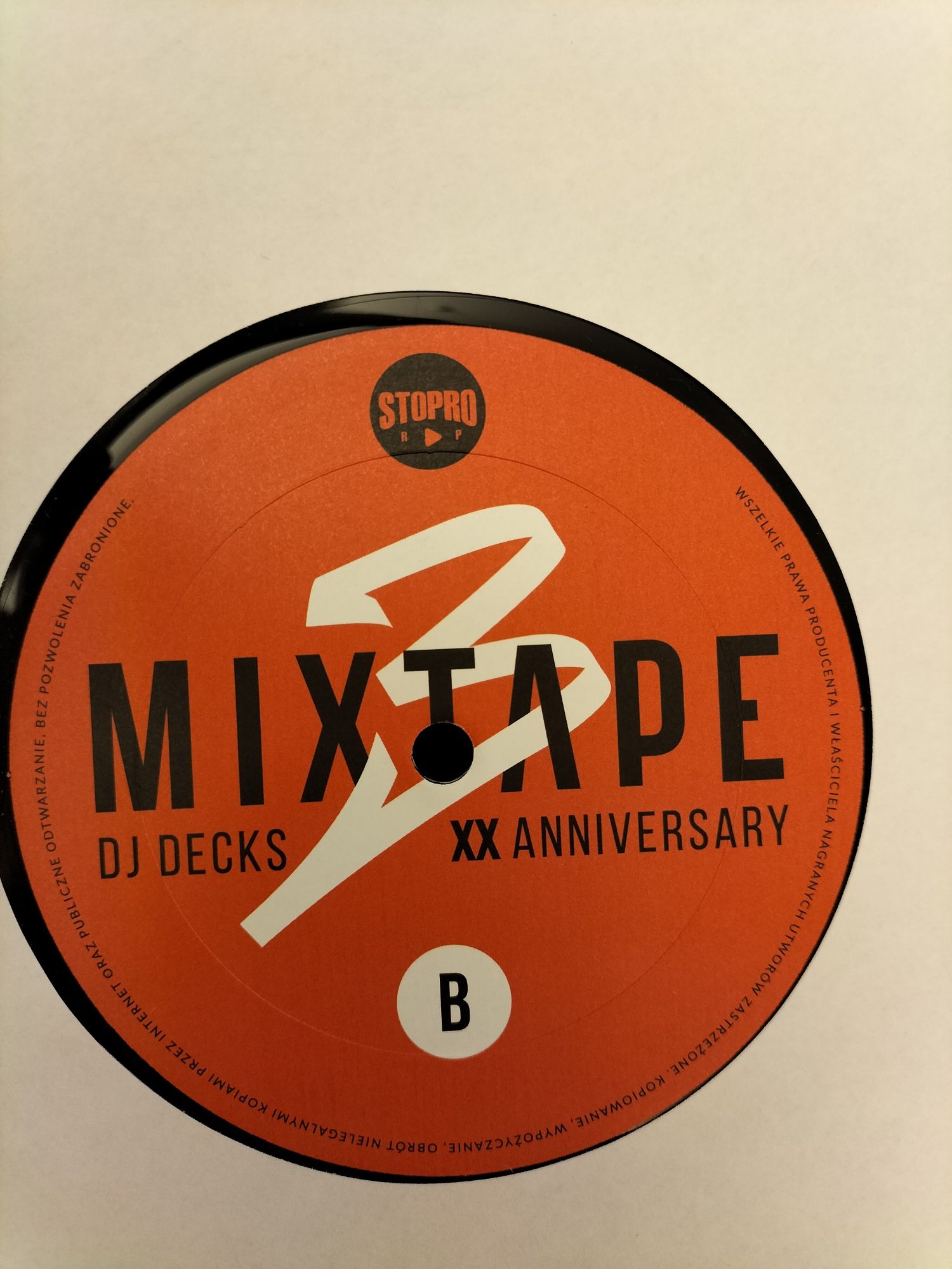 Mixtape Dj decks xx anniversary winyl 1LP