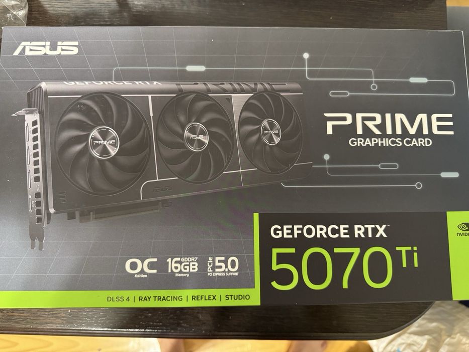 Відеокарта Asus prime Geforce RTX 5070 Ti
