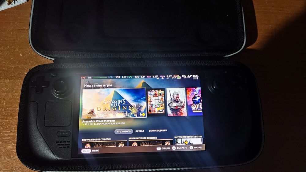 Steam Deck OLED — відмінний стан + гарантійний талоні