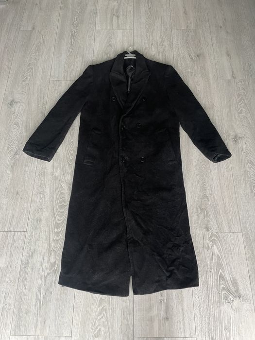 Klasyczny płaszcz męski czarny roz. L