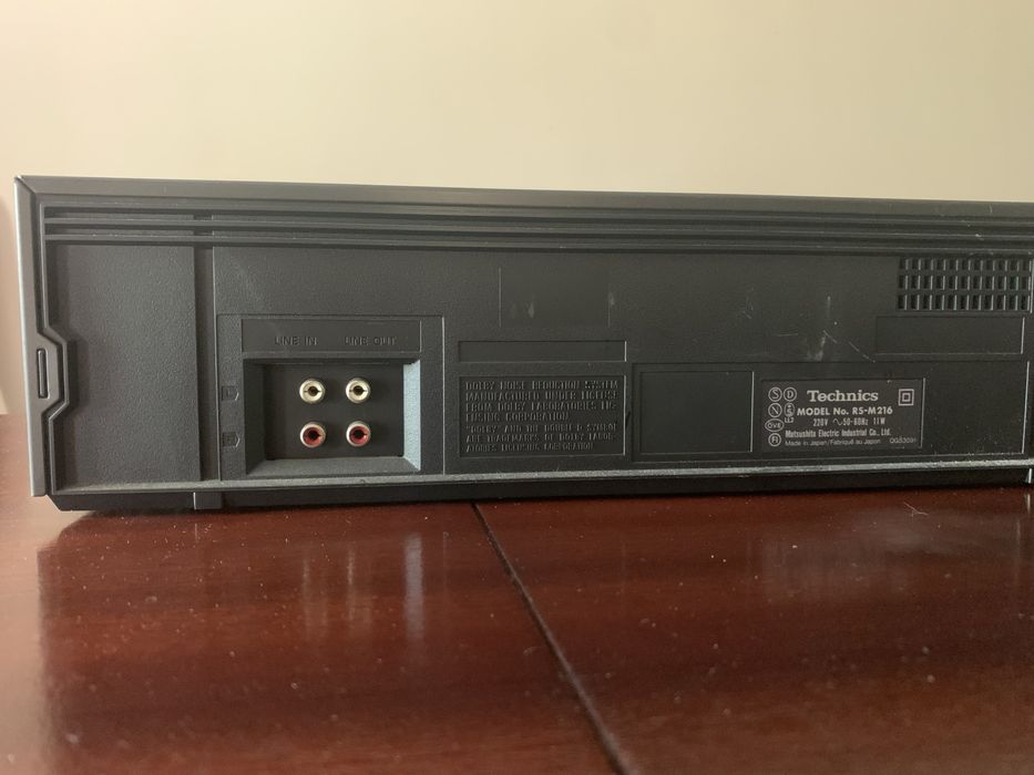 Deck de cassetes Technics RS-M216