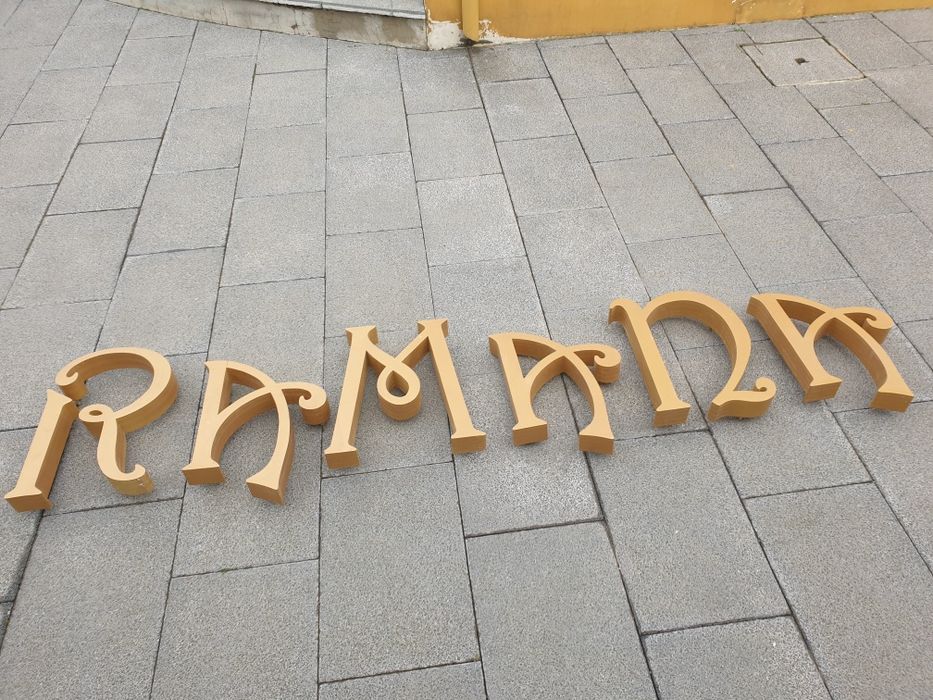 Letras de decoração