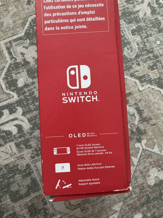 Nintendo Switch Oled повна комплектація та ігри whitcher 3,payday