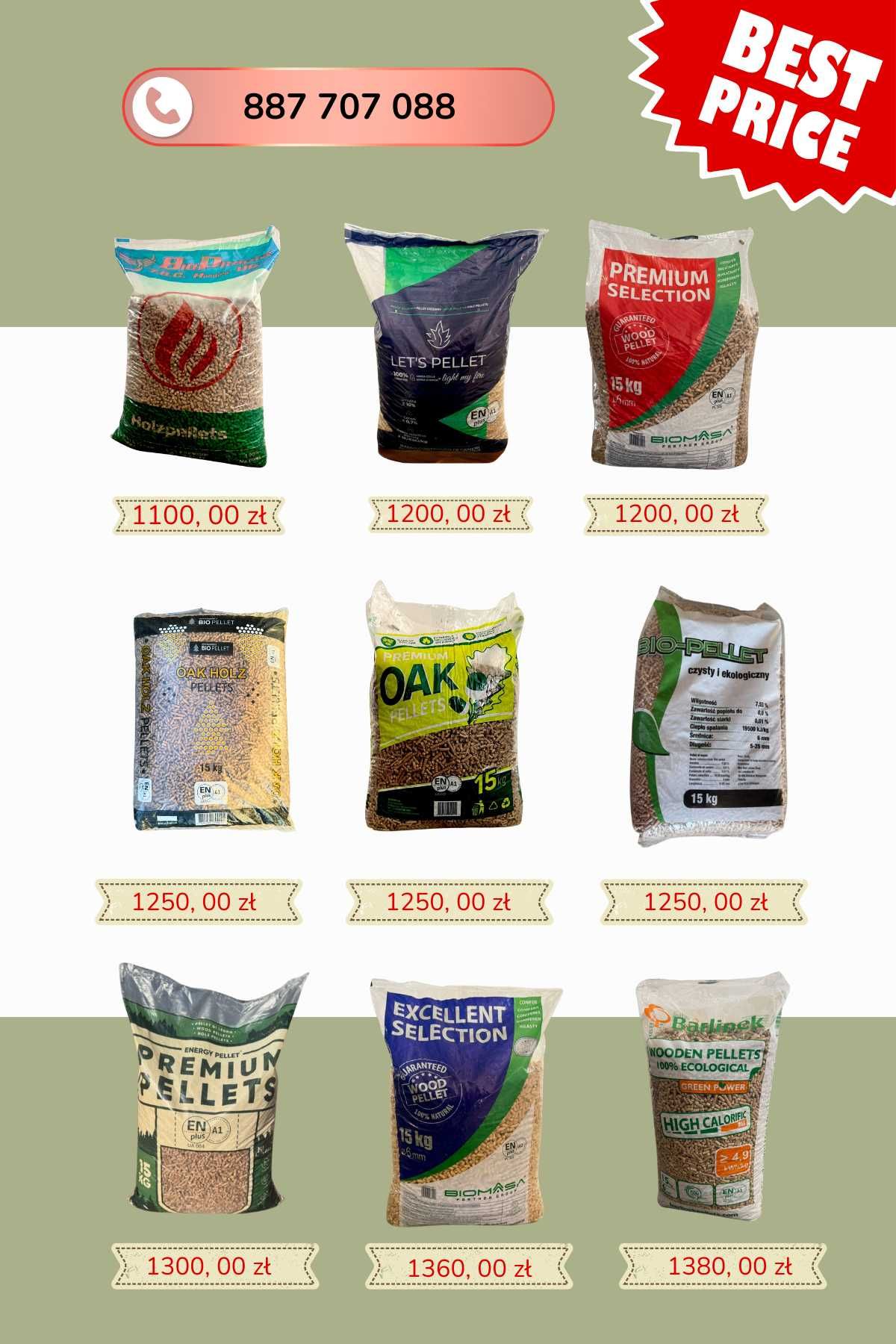 Pellet - dostawa GRATIS!