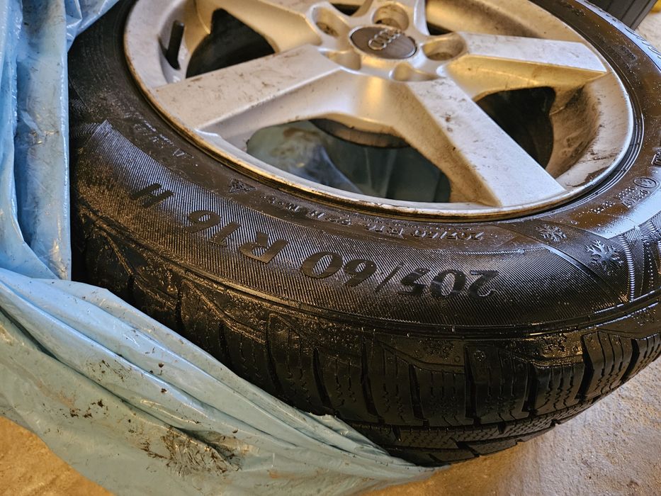 Opony zimowe z felgami  205/60 r 16