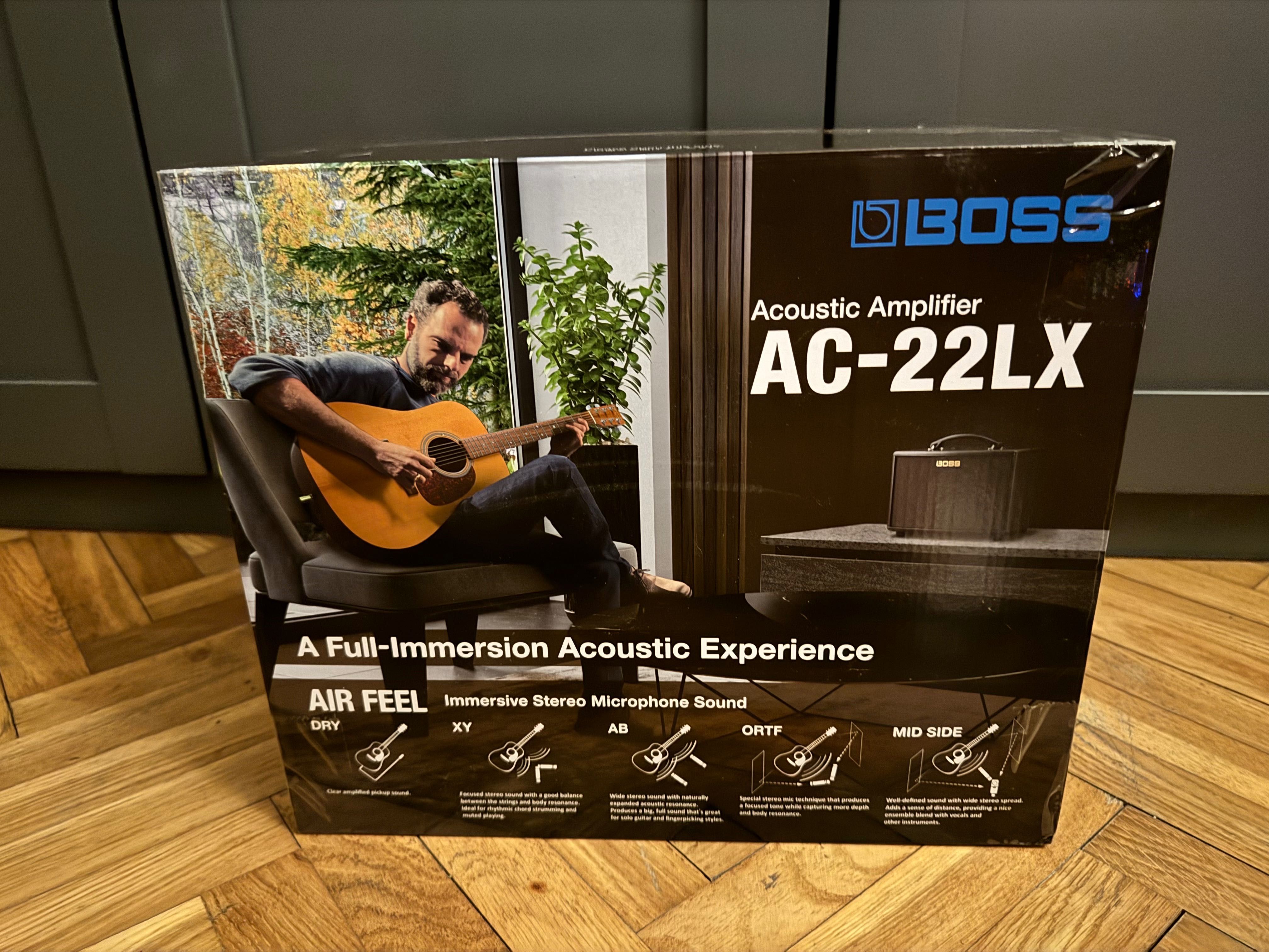 Nowy nie rozpakowany Boss AC22 xl wzmacniacz + looper + drum Gitara