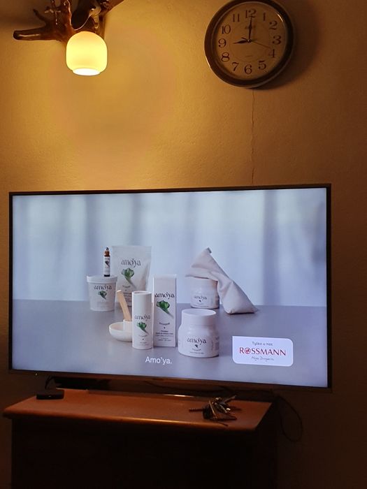 Tv Panasonic 55 czarny ekran,bez stluczenia uszkodzony