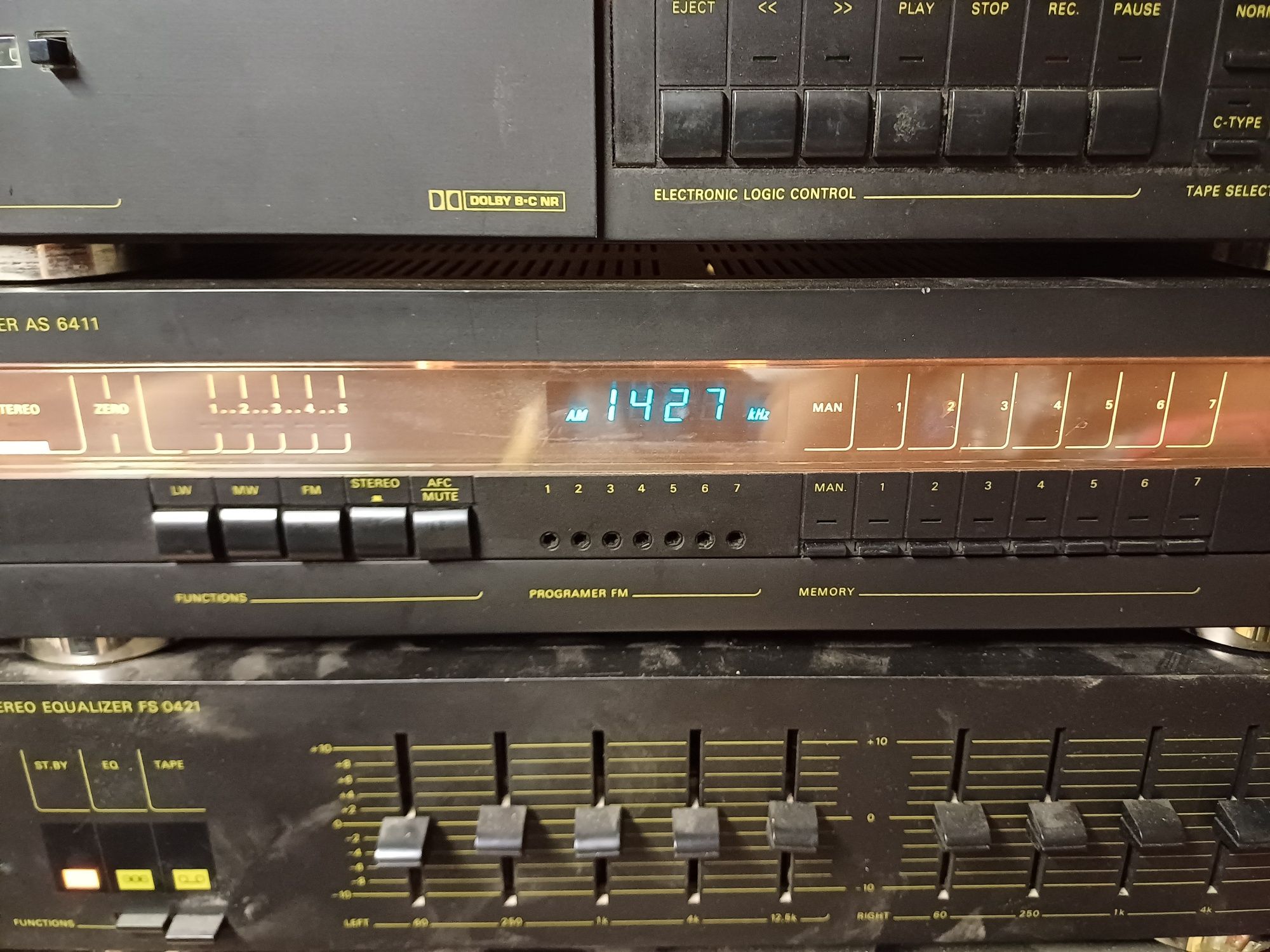 Mac Watts wieża stereo MDS440 AS6411 FS0421 WS4421