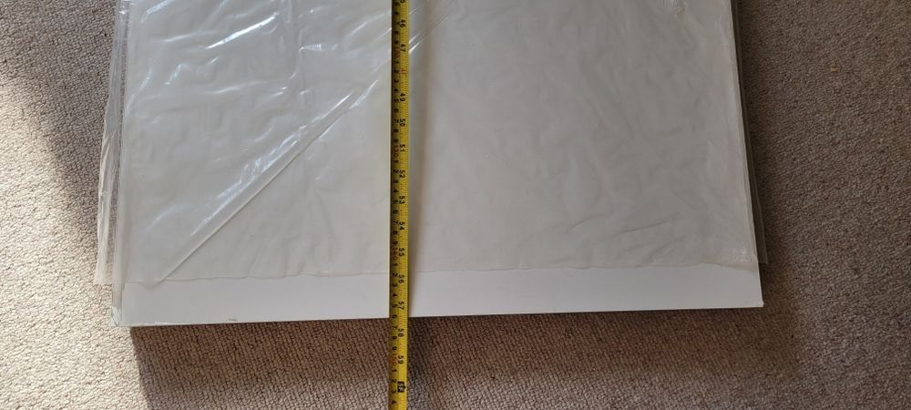 Blat biały mat 145x62x3,8