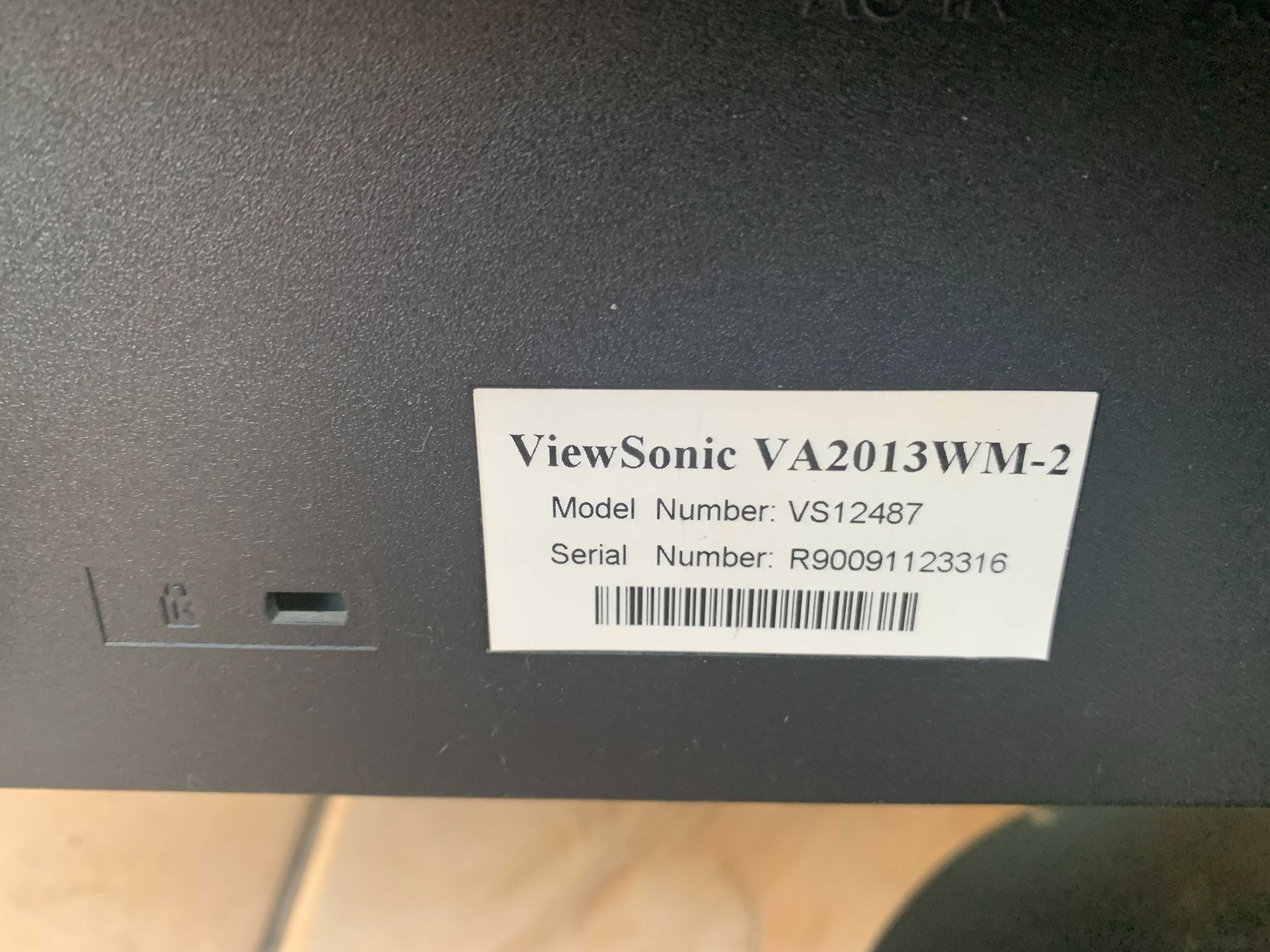 монитор ViewSonic VA 2013 WM-2 (диагональ 20")