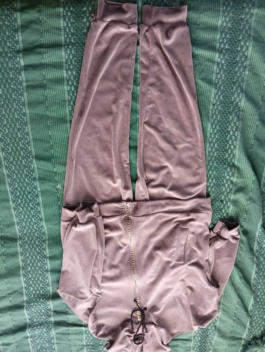 Dres welurowy komplet