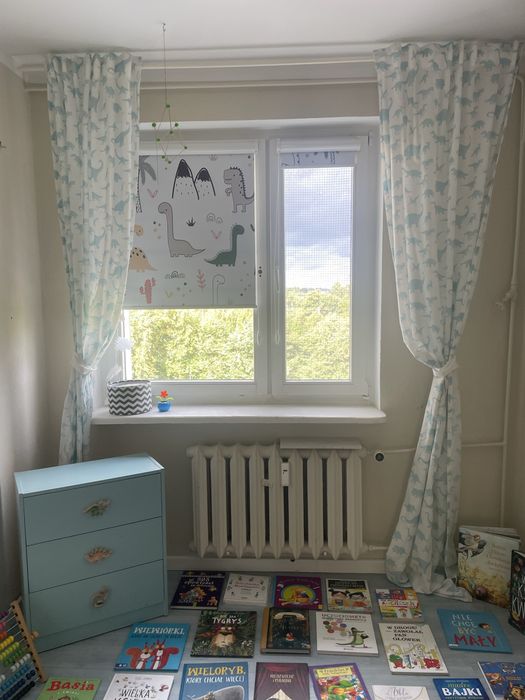 Zaslony ikea 2 sztuki motyw dino