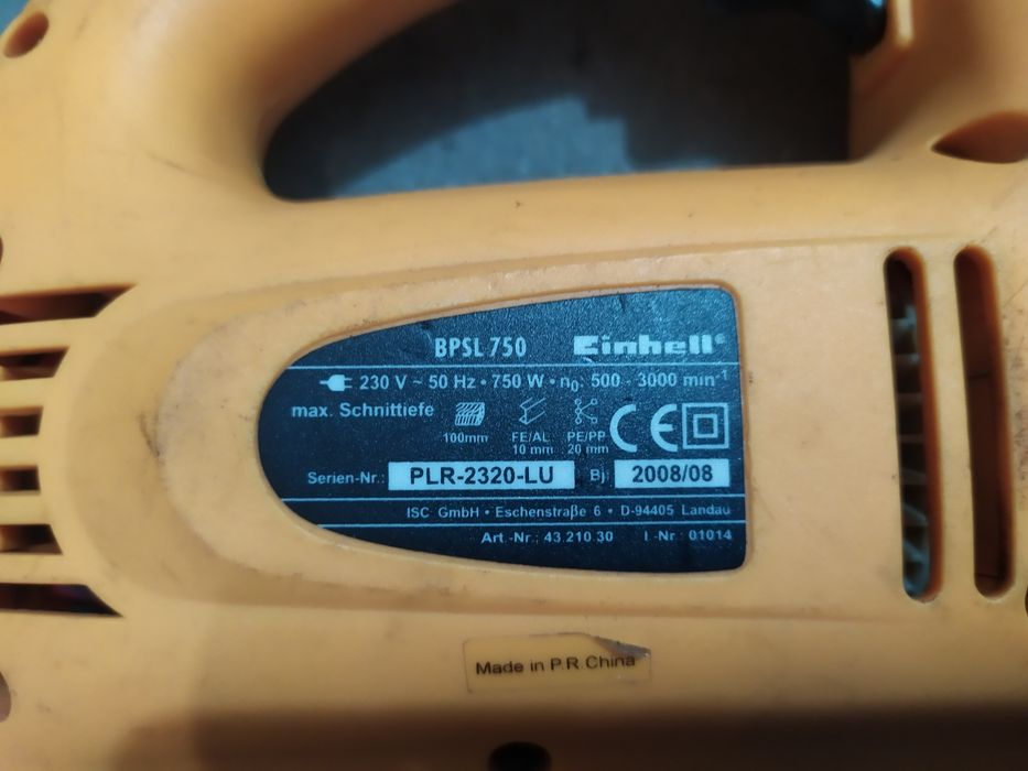 Wyrzynarka Einhell BPSL 750