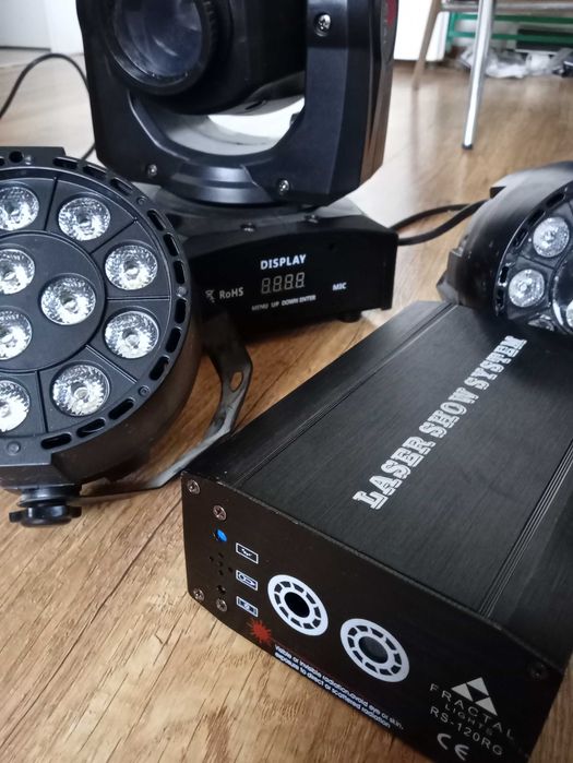 Lasery ,efekty  dyskotekowe